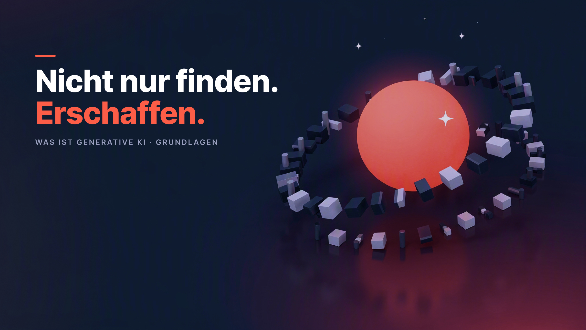 Was ist generative KI? Der Wendepunkt einfach erklärt