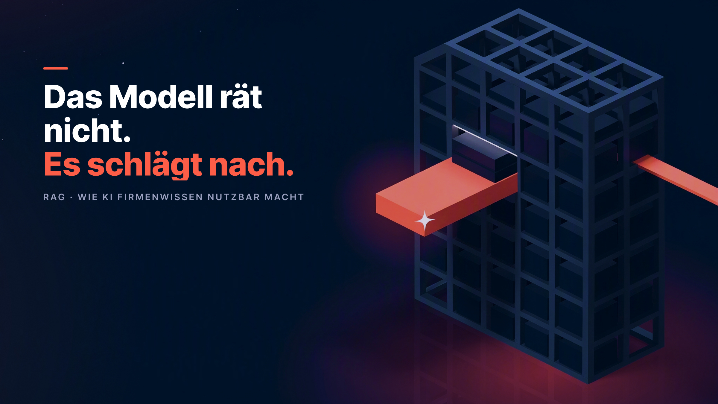 RAG: Wie KI das Wissen deines Unternehmens nutzbar macht