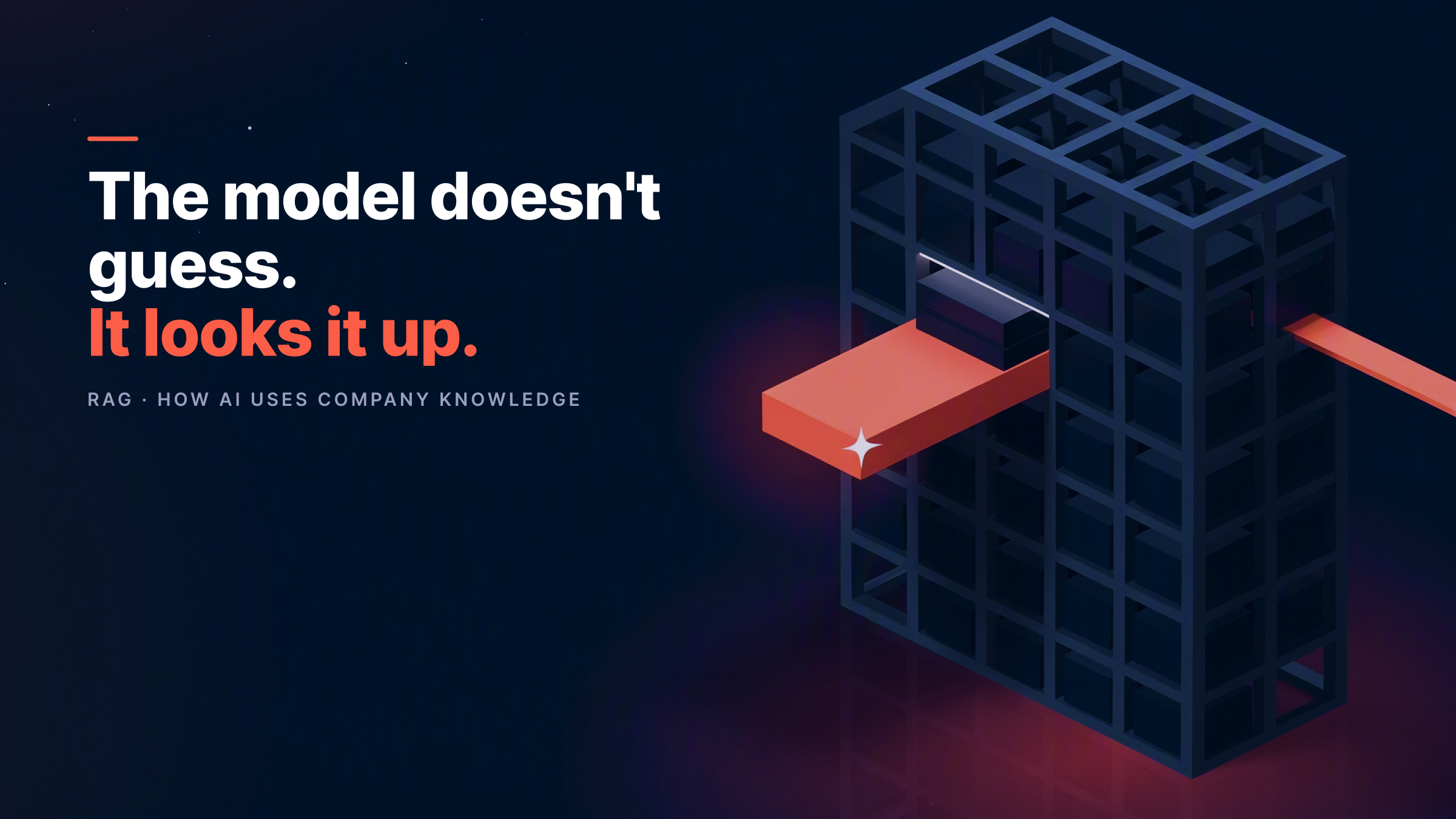 RAG: How AI makes your company's knowledge usable
