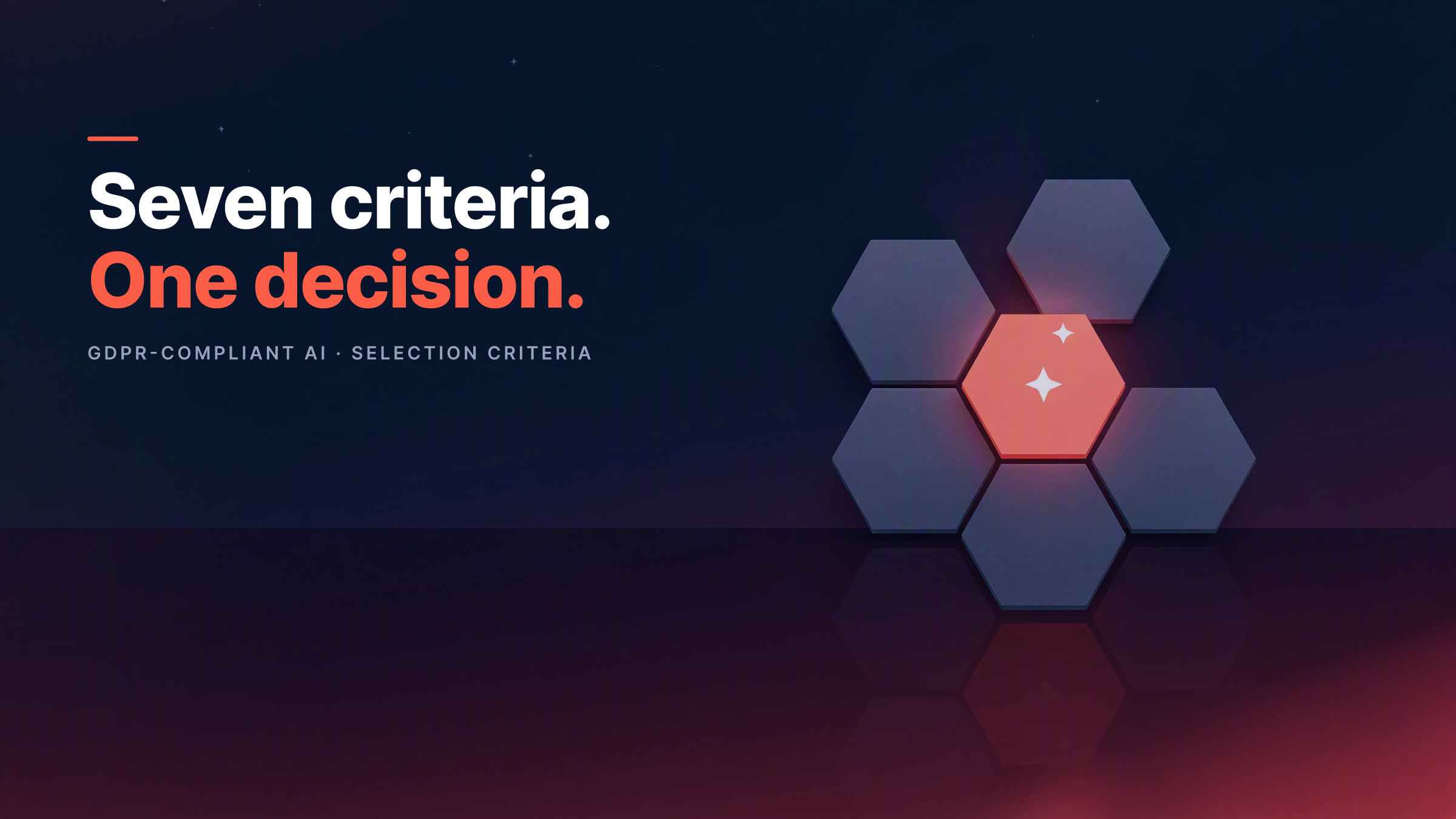 GDPR-compliant AI: The 7 most important selection criteria