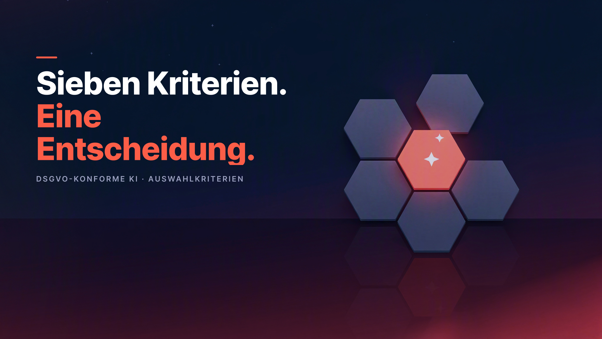 DSGVO-konforme KI: Die 7 wichtigsten Auswahlkriterien